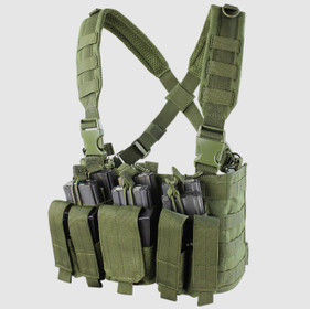 Condor Recon chest rig in Olive Drab Green.
